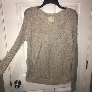 Medium thin tan sweater